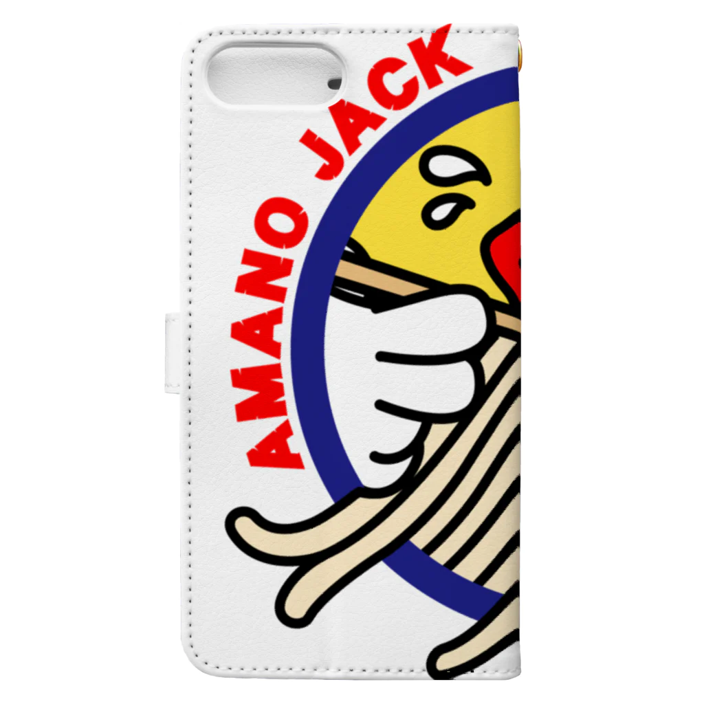 ラーメン天邪鬼オフィシャルSHOPのラーメン天邪鬼 手帳型iPhoneケース Book-Style Smartphone Case :back