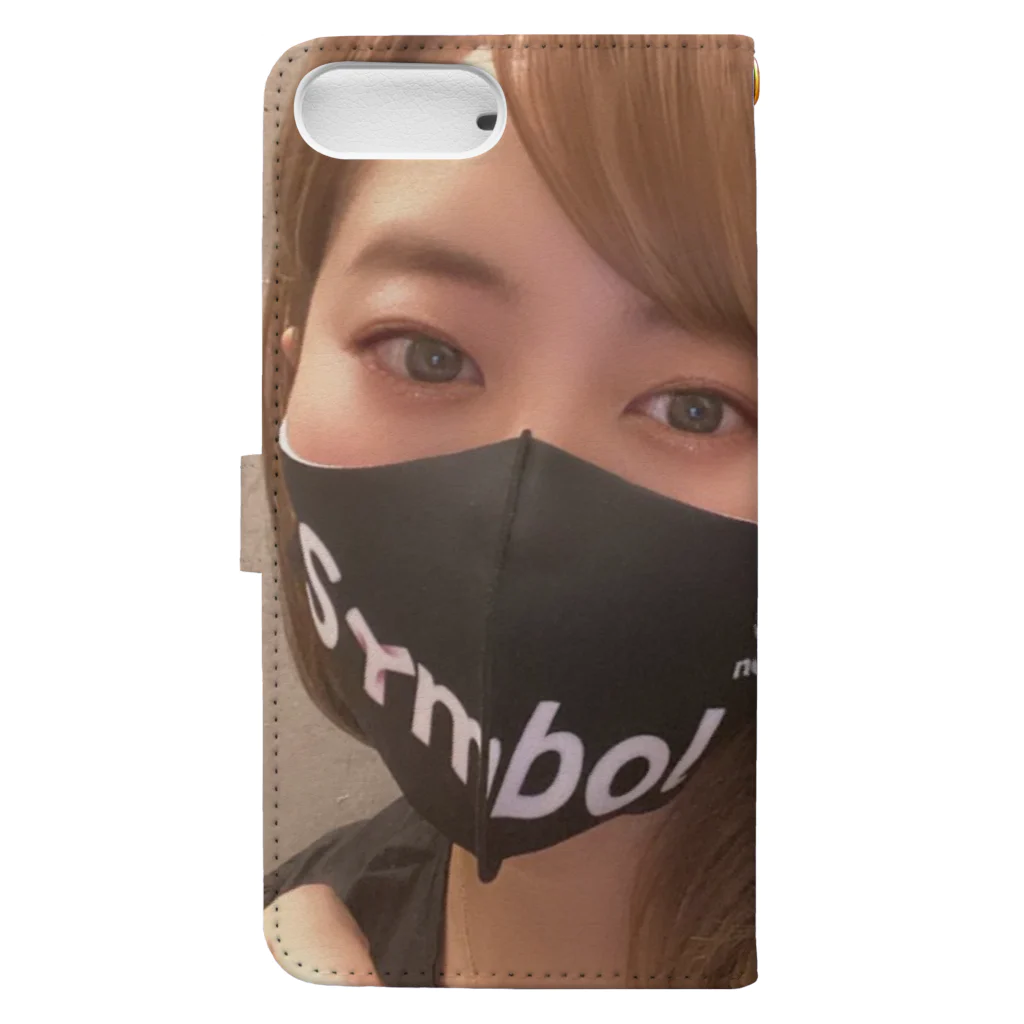 なーちゃん NEM Symbol コラボグッズのなーちゃん × NEM Symbol コラボGOODS Book-Style Smartphone Case :back