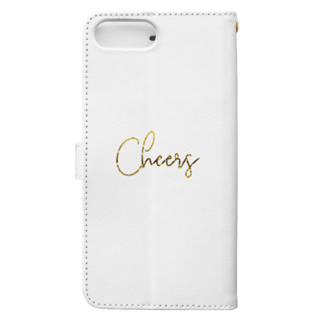 nykのcheers Book-Style Smartphone Case :back