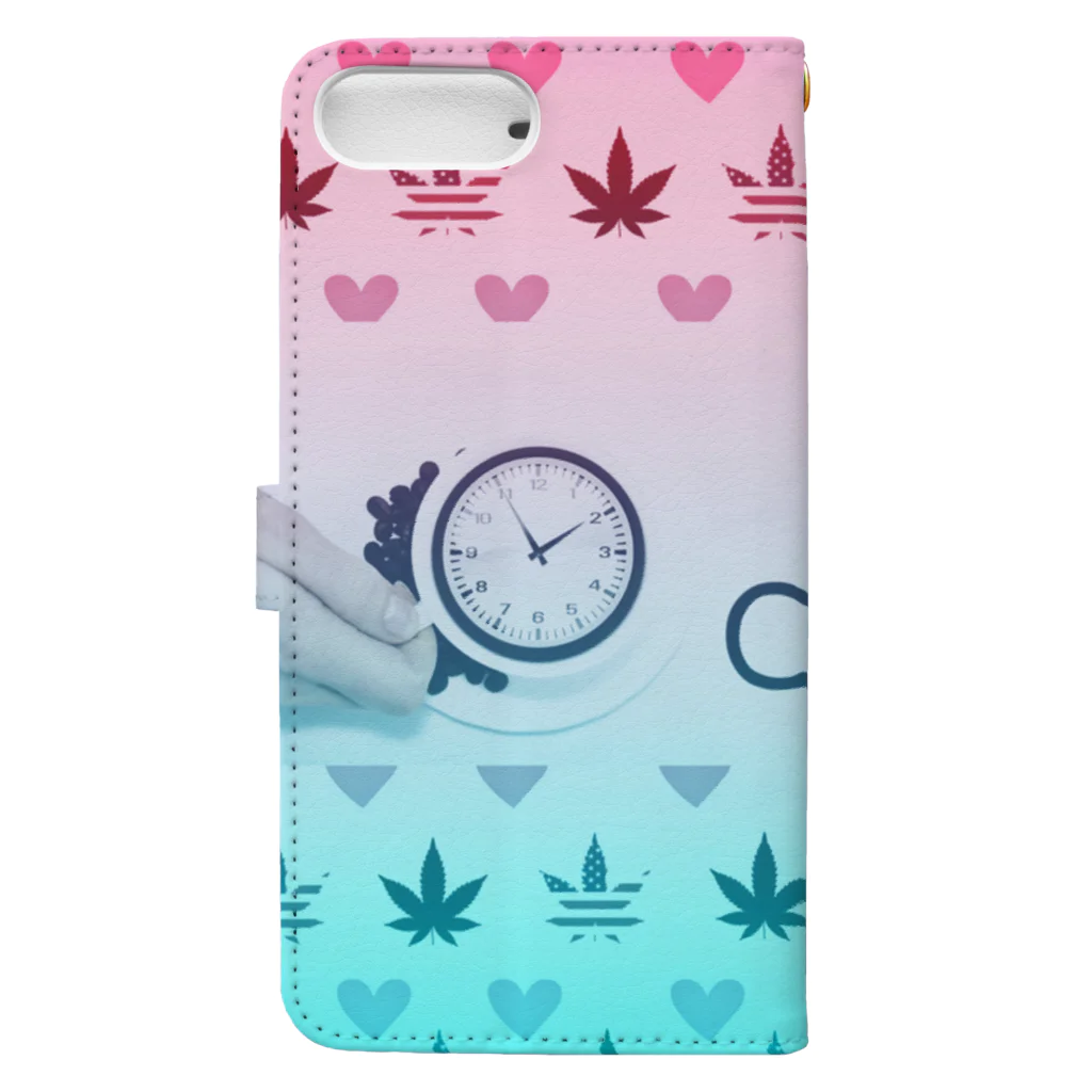 Chill_CannabisのChill.Cannabis Book-Style Smartphone Case :back