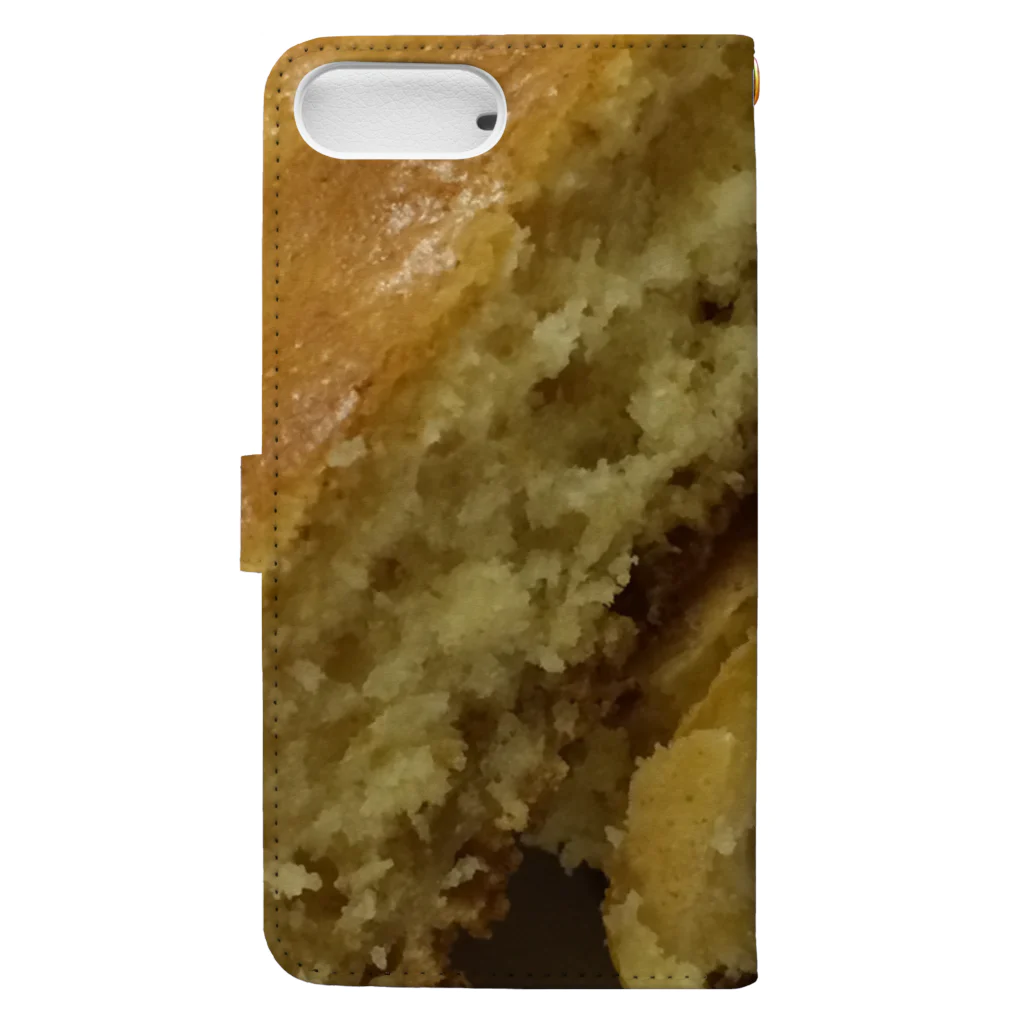 kasumiyolosiyomisuのハチミツレモンの焼きケーキ Book-Style Smartphone Case :back