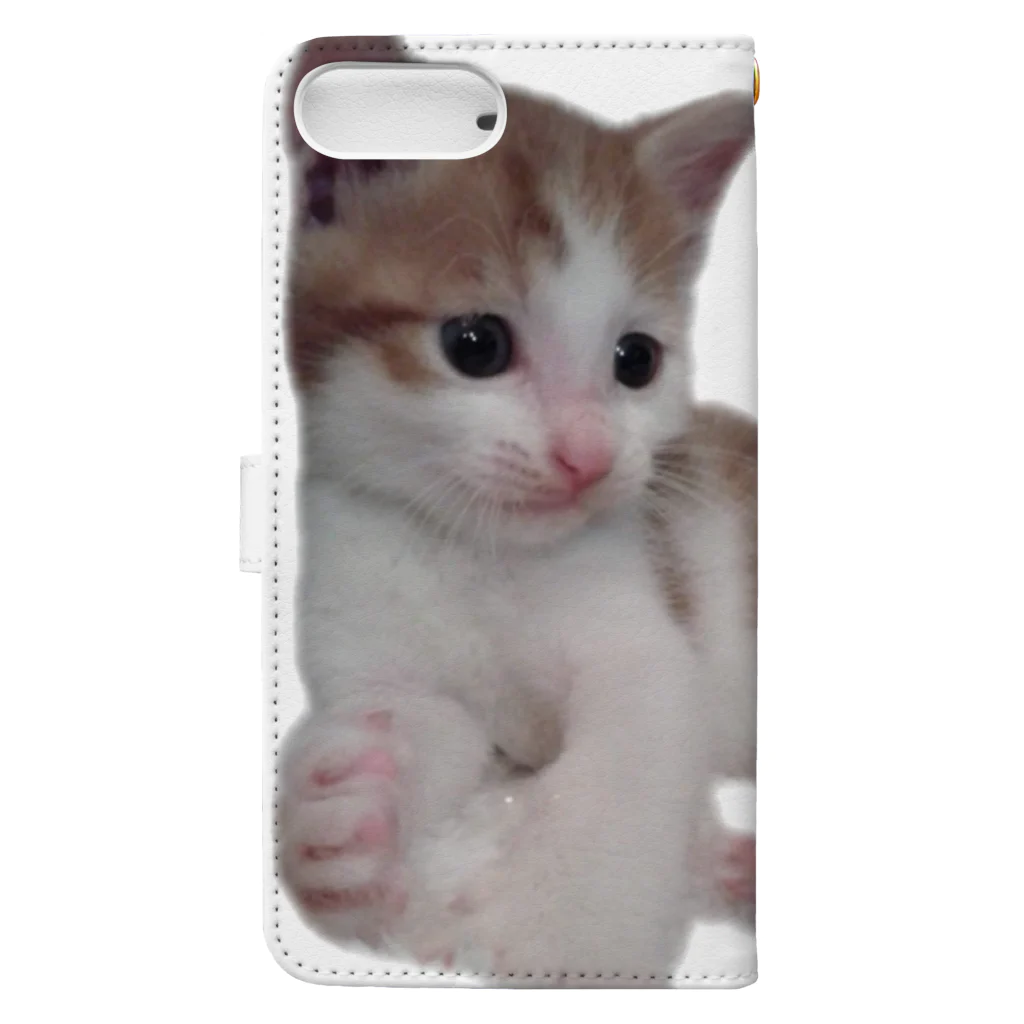 だっくのちびねこ Book-Style Smartphone Case :back