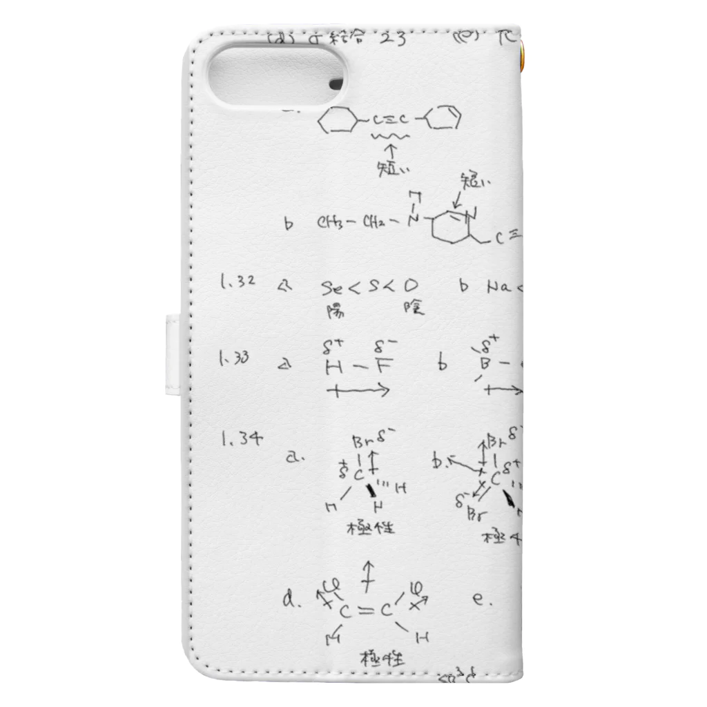 mikami🐬🏯身体弱いの有機化学 手帳型スマホケースの裏面