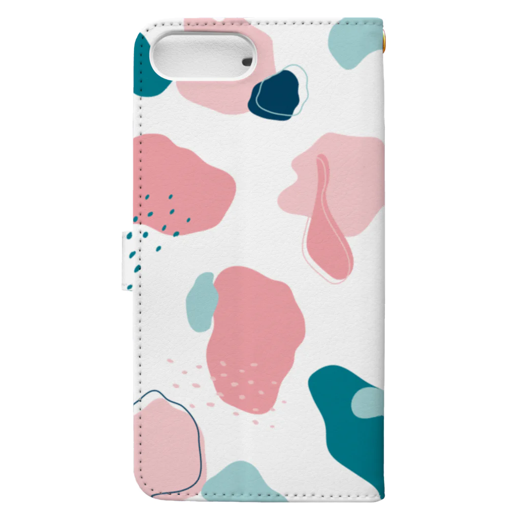 【TenSen】SHOPのAbstract Case  手帳型スマホケースの裏面