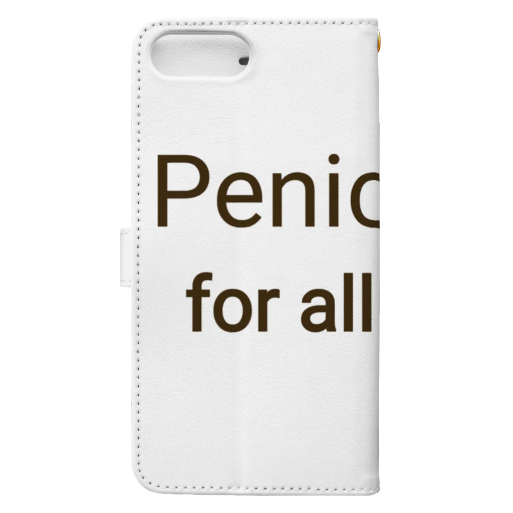かんちゃんストロングスタイルのPENICILLIN for all syphilis Book-Style Smartphone Case :back