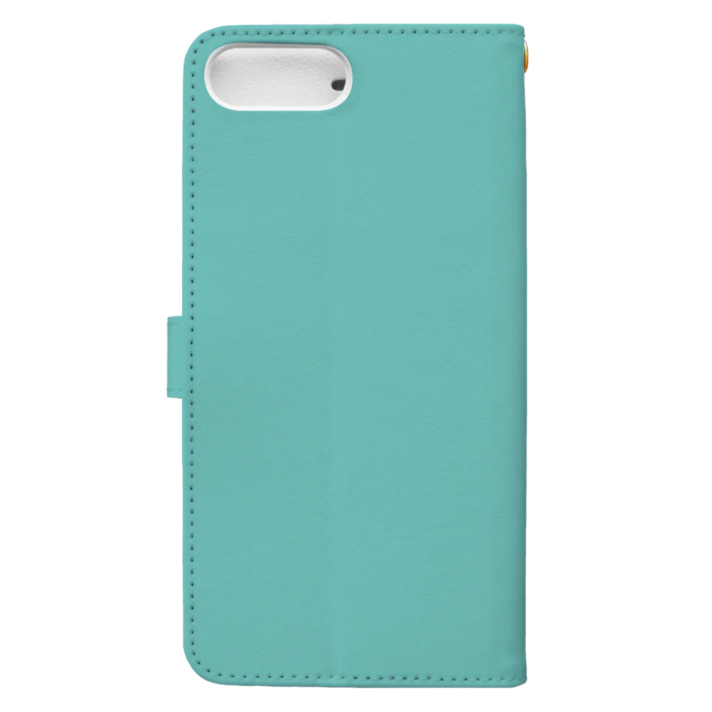 GDW iPhoneケース（手帳型） エメラルドグリーン / GREEN DESIGN WORKS グリーンデザインワークス (  GREEN-DESIGN-WORKS )の手帳型スマホケース通販 ∞ SUZURI（スズリ）