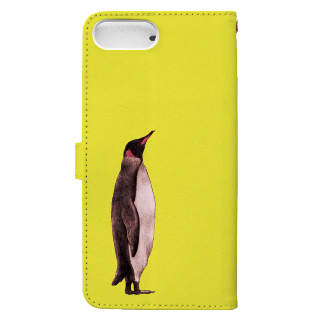 Muのペンギンズ Book-Style Smartphone Case :back