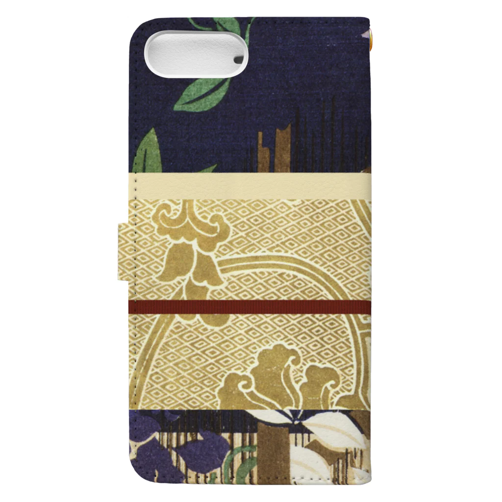 モノゴコロの*KIMONO*cocoro [NO.03] Book-Style Smartphone Case :back