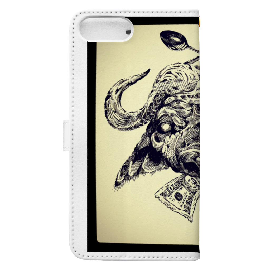 kyo5itsuki96hebiのTaurus Book-Style Smartphone Case :back