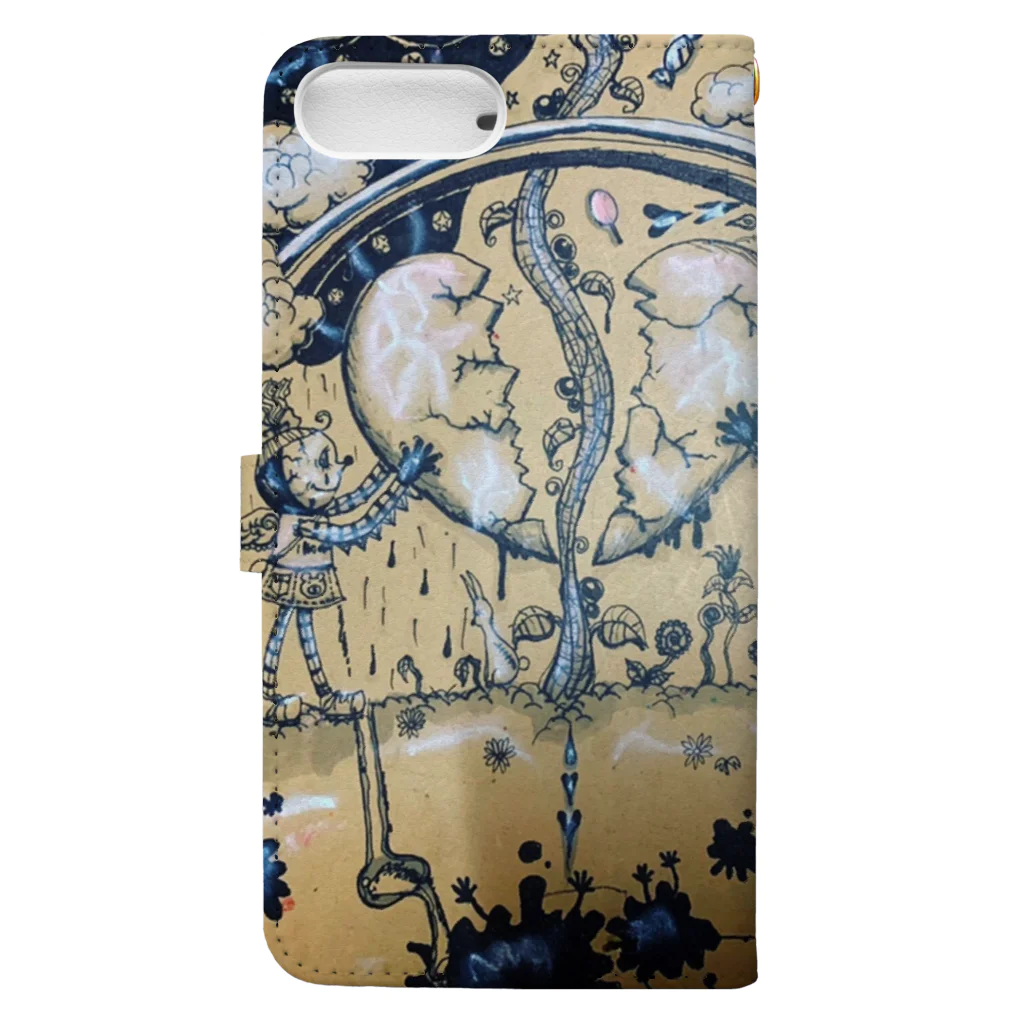 tippi ♡♡の仲直りしよう！ Book-Style Smartphone Case :back