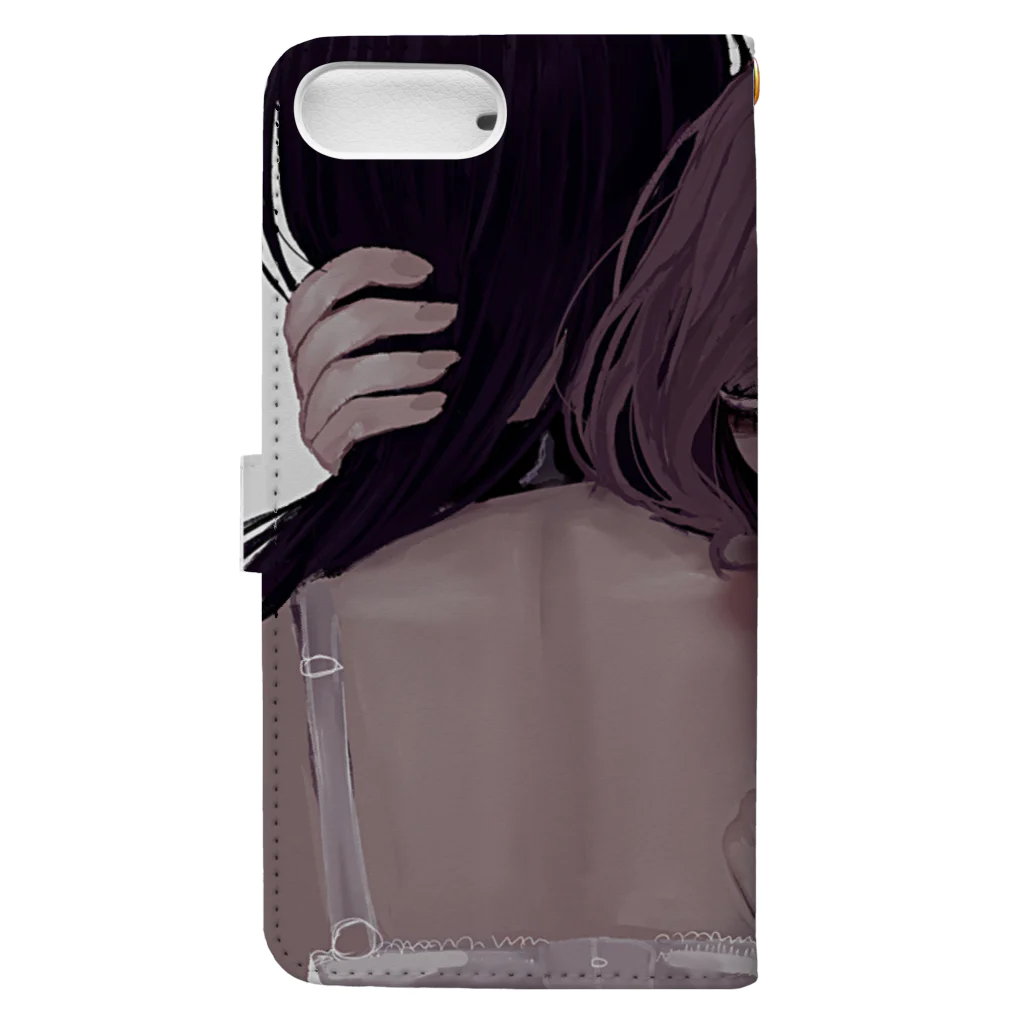 nahunahuの吸血鬼 Book-Style Smartphone Case :back