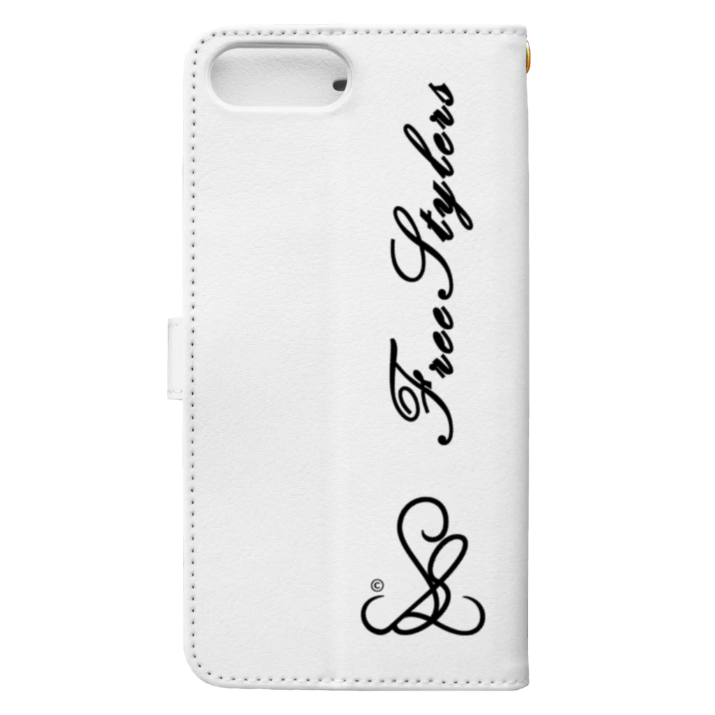 FreeStylersの【FreeStylers】style BACIC Book-Style Smartphone Case :back