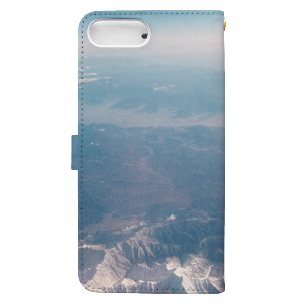 Lela1のIn the air Book-Style Smartphone Case :back