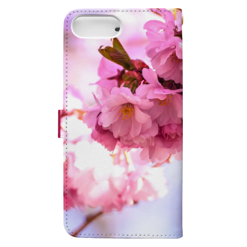 orange_honeyの桜20 Book-Style Smartphone Case :back