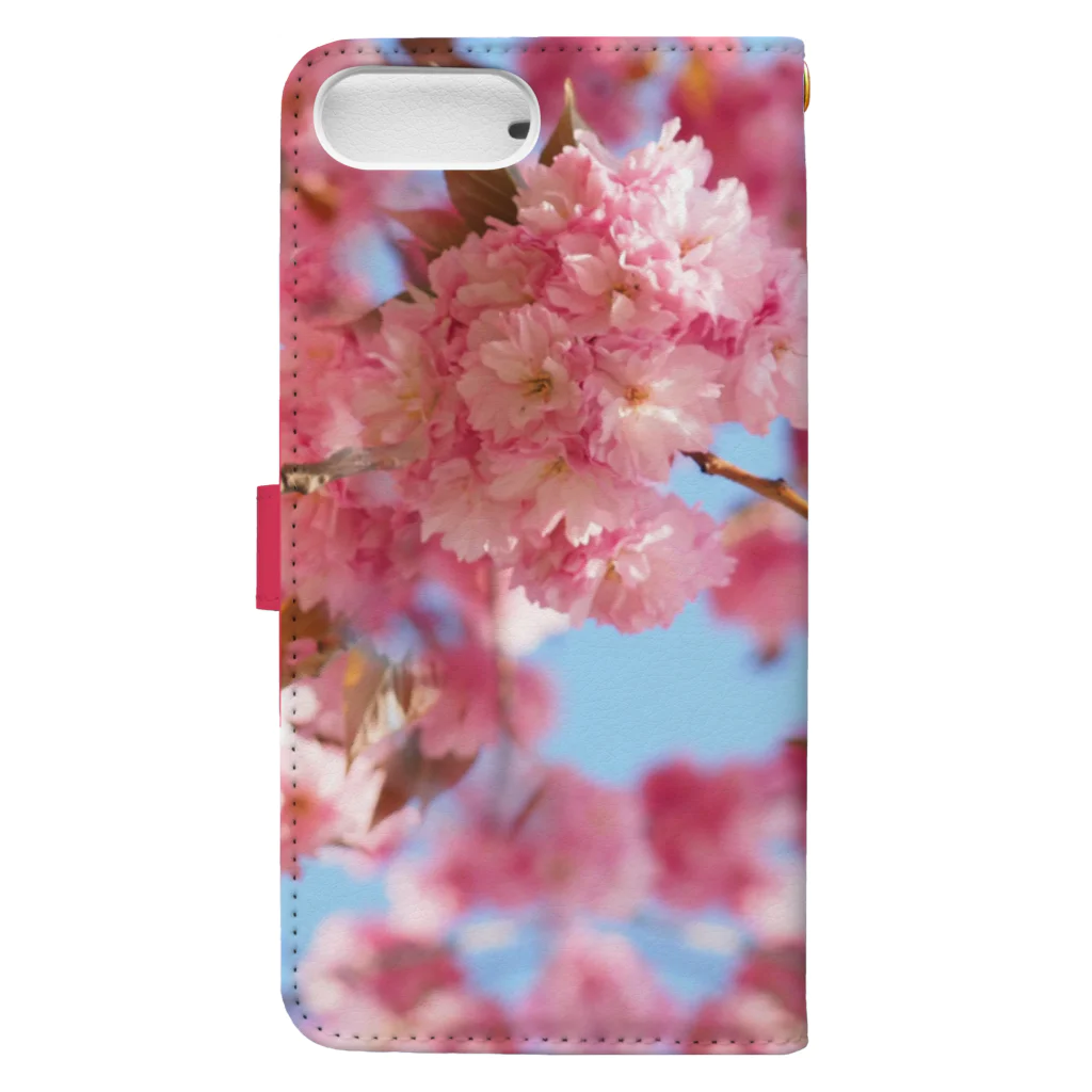 orange_honeyの桜21 Book-Style Smartphone Case :back