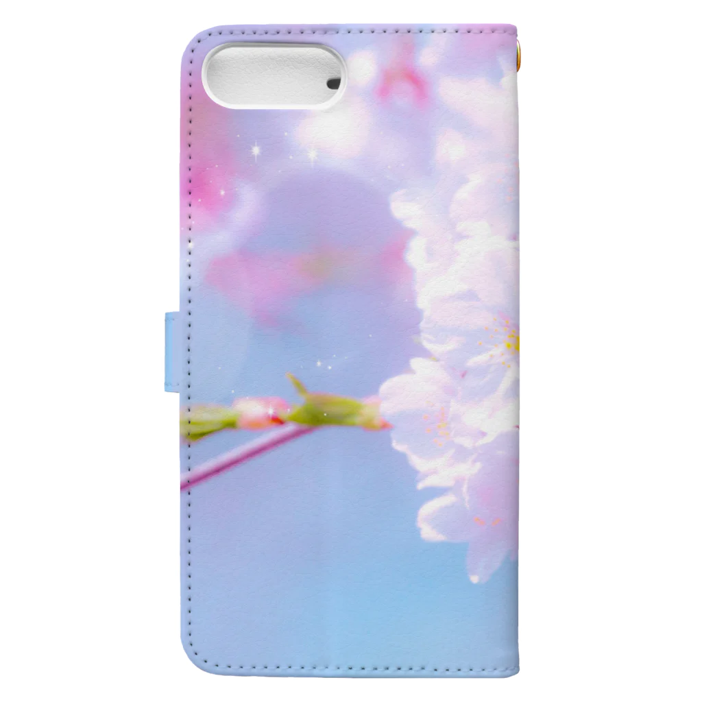 orange_honeyの桜23 Book-Style Smartphone Case :back