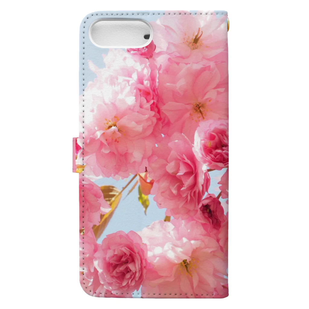 orange_honeyの桜24 Book-Style Smartphone Case :back