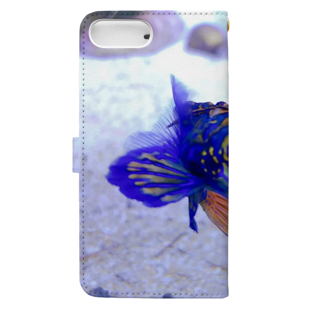 MedicalKUNの鮮やか★魚★深海★癒し★熱帯魚★リラックス！ Book-Style Smartphone Case :back