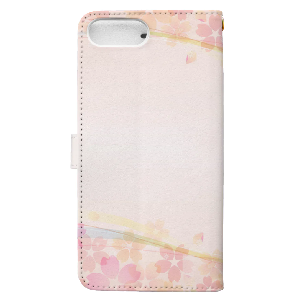 orange_honeyの桜31 Book-Style Smartphone Case :back