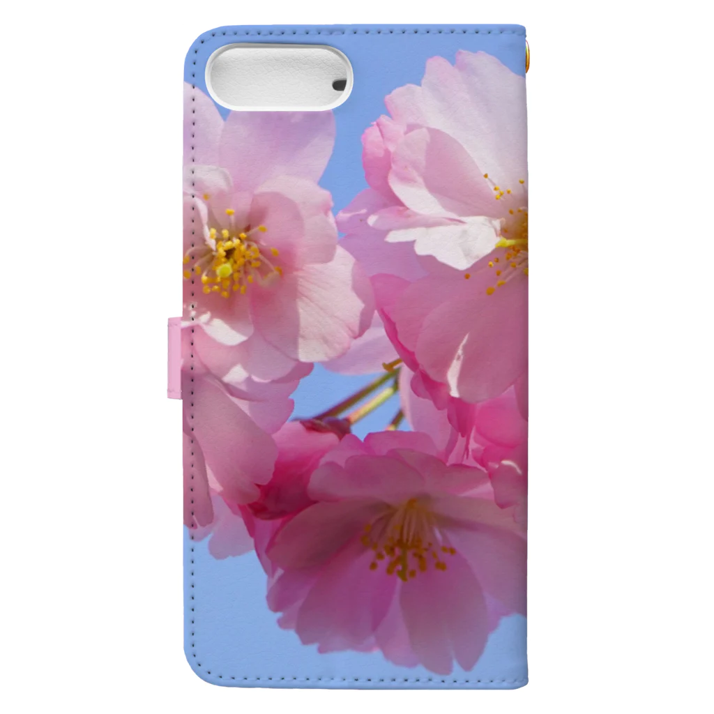 orange_honeyの桜38 Book-Style Smartphone Case :back