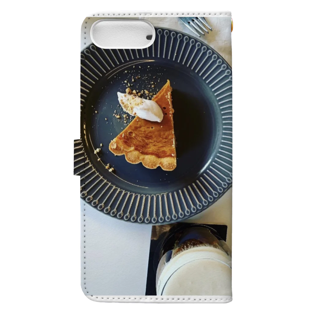 Rena c imientのCafe Book-Style Smartphone Case :back