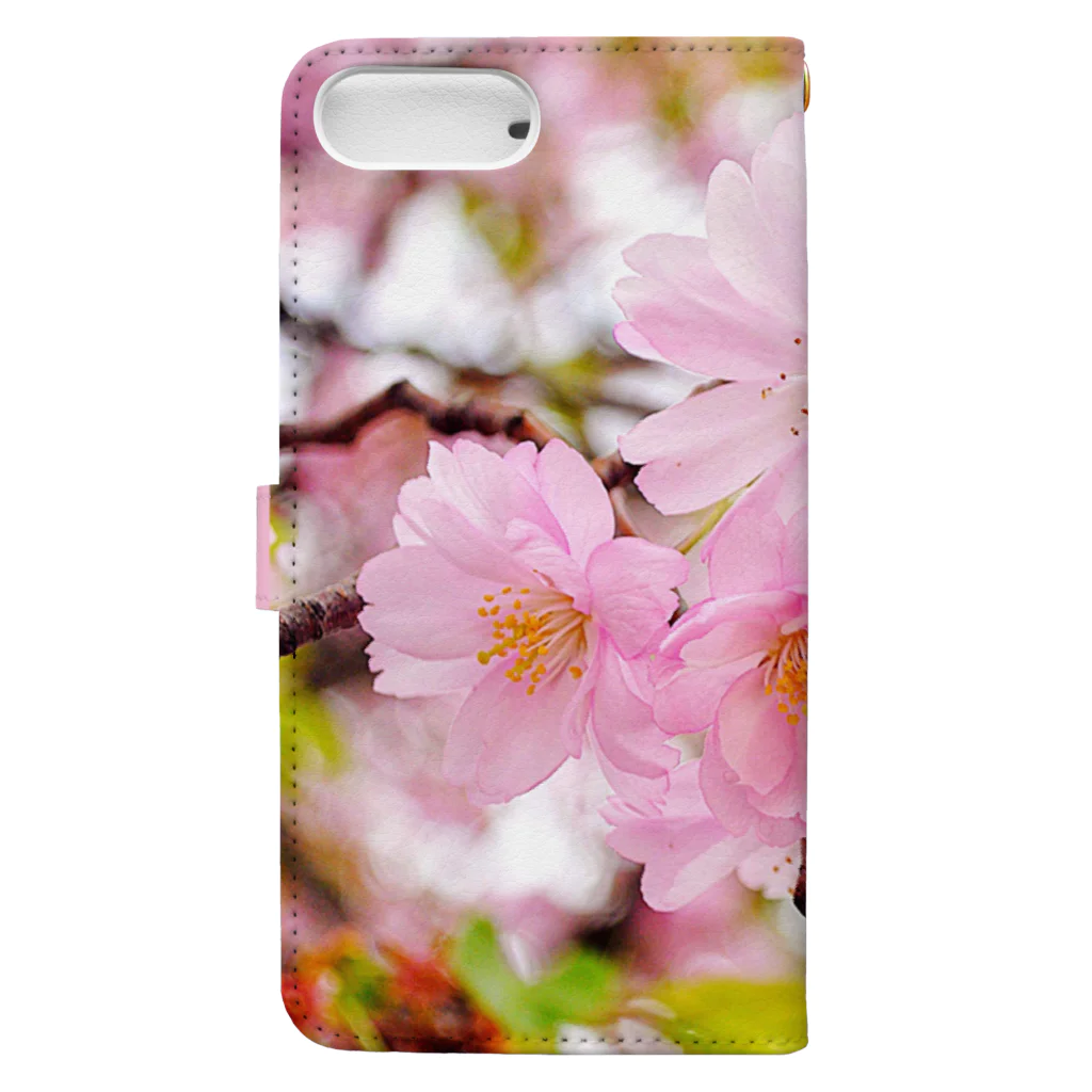 orange_honeyの桜54 Book-Style Smartphone Case :back