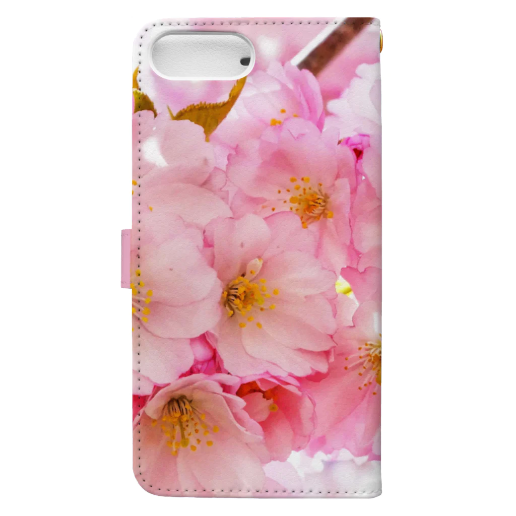 orange_honeyの桜56 Book-Style Smartphone Case :back