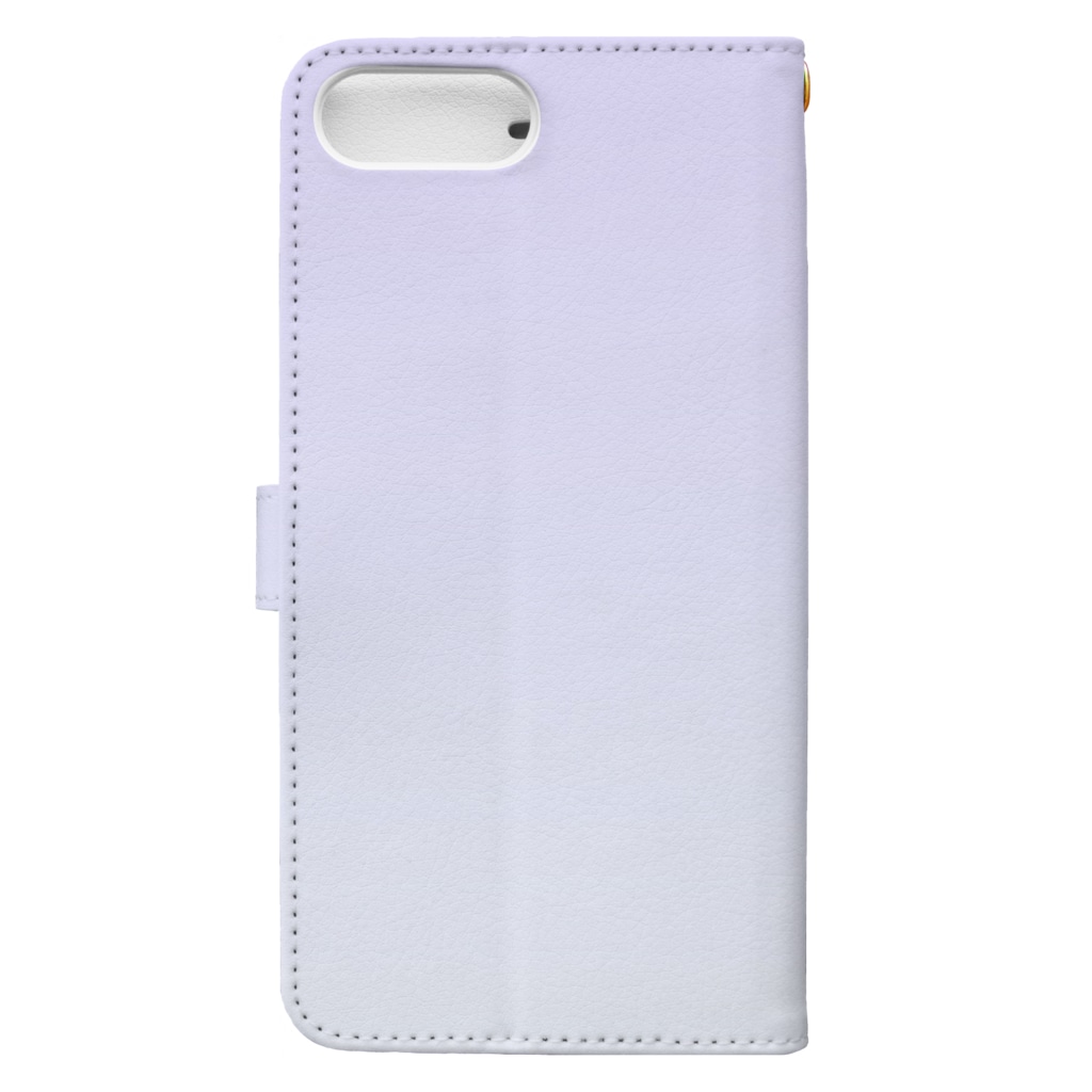 ぽぬぞぬのCheerful Raspberries Book-Style Smartphone Case :back