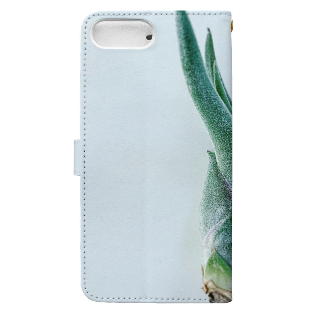 a.c.a.botanicalのカプトメデューサエ Book-Style Smartphone Case :back