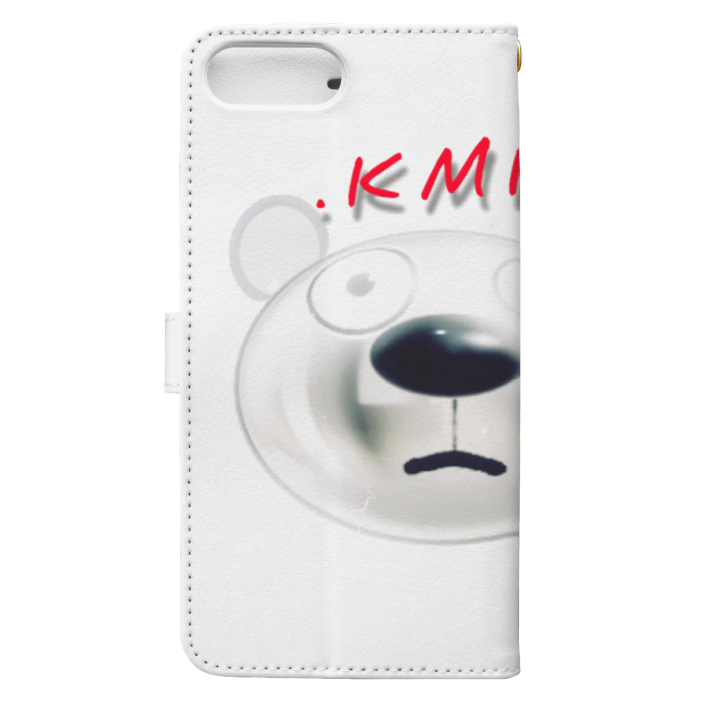 .KMK.の.KMK.4 Book-Style Smartphone Case :back