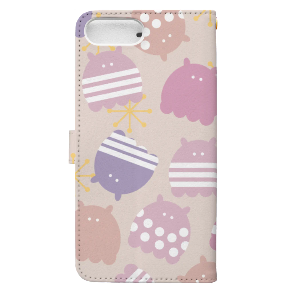 hr. grassのMENDAKO_FANCY Book-Style Smartphone Case :back