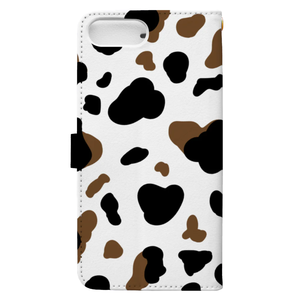 きょうは、なにをきようか。の🐄ウシ🐂🐃🐮♉️ Book-Style Smartphone Case :back