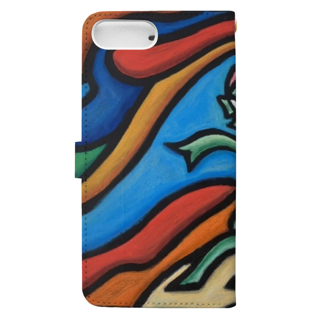 ART IS WELLのbyronbay Book-Style Smartphone Case :back