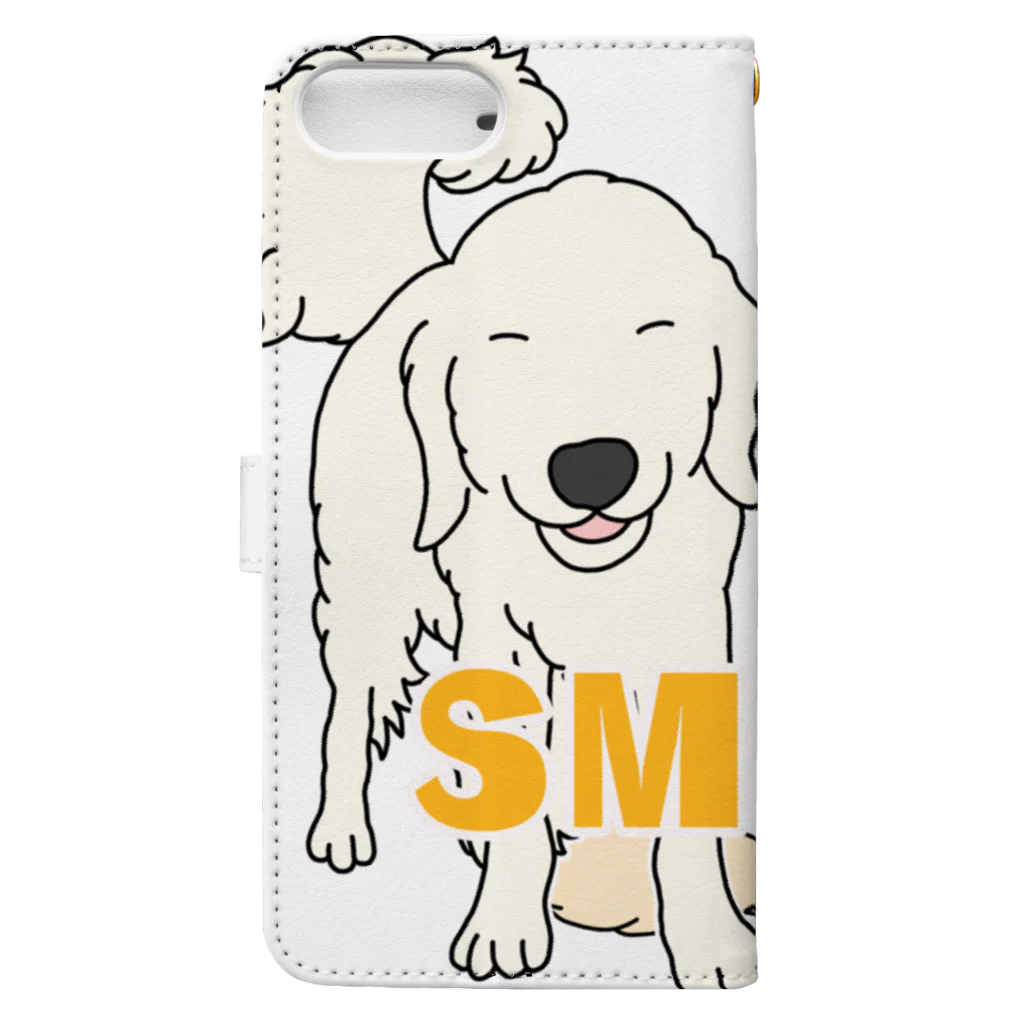 niconicotontonのうちの子1番☆Smile Book-Style Smartphone Case :back