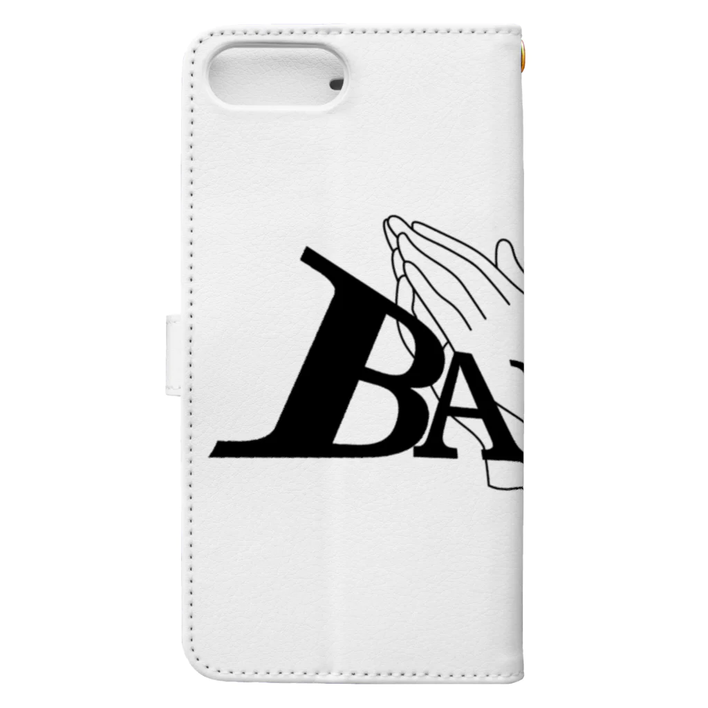 BANKSIAのBANKSIA OriginalLogo Book-Style Smartphone Case :back