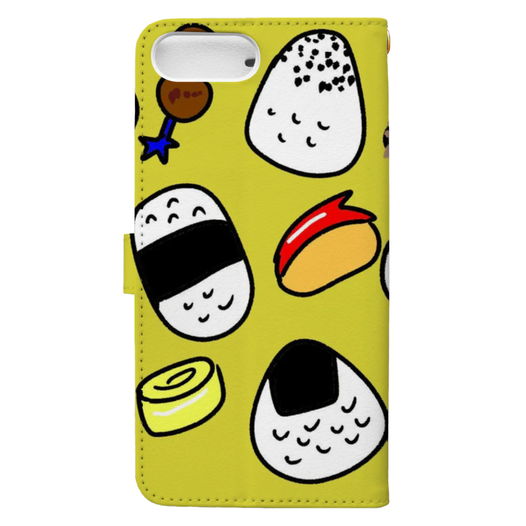 それいゆの飲食店さん応援シリーズ（お弁当） Book-Style Smartphone Case :back