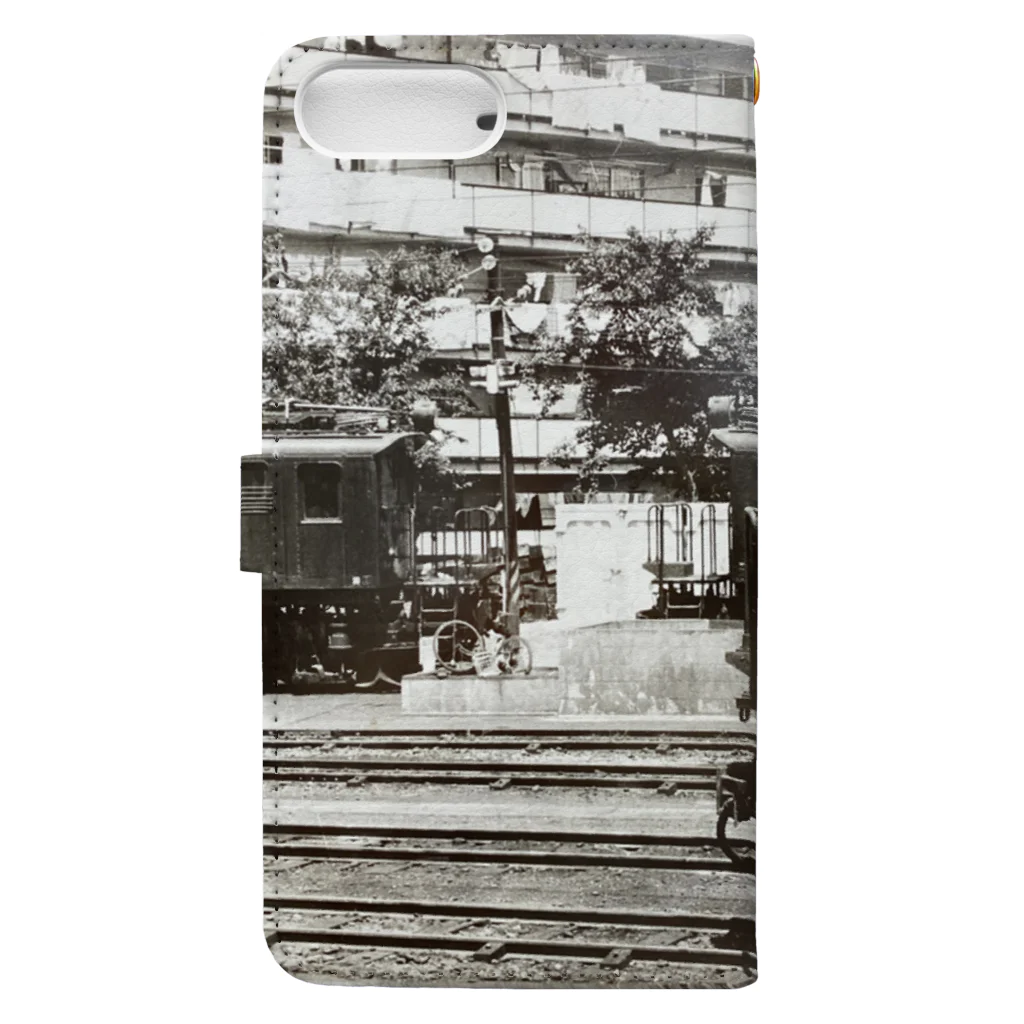 薔薇薔薇の昭和国鉄／ED16【立川機関区】 Book-Style Smartphone Case :back