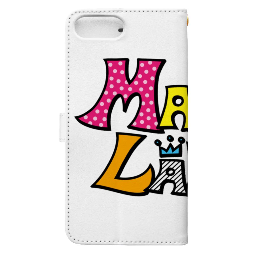 みんなのグッズ屋 tepey -テッペイ-のMAIKALAND 001 Book-Style Smartphone Case :back