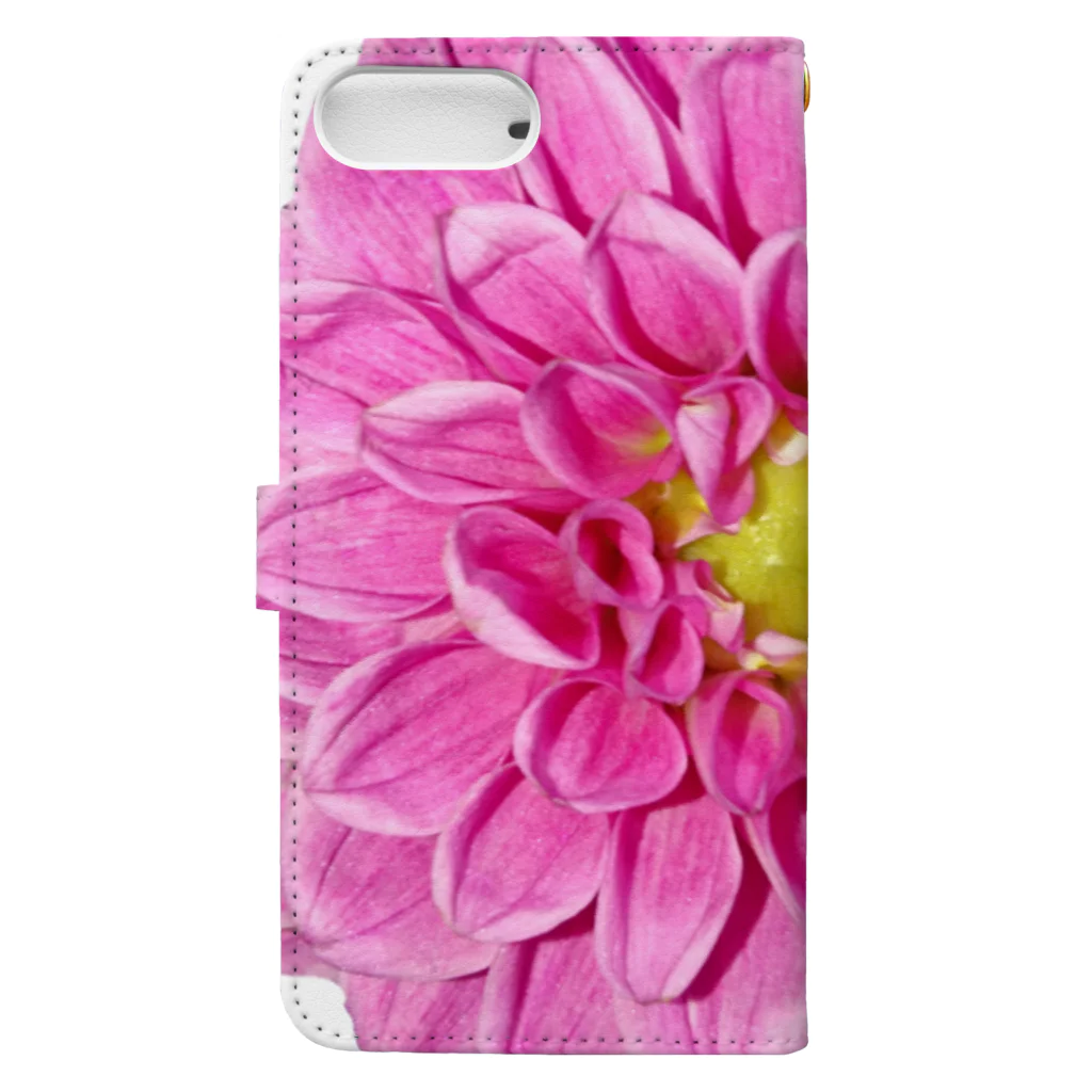 水彩屋のDahlia Book-Style Smartphone Case :back