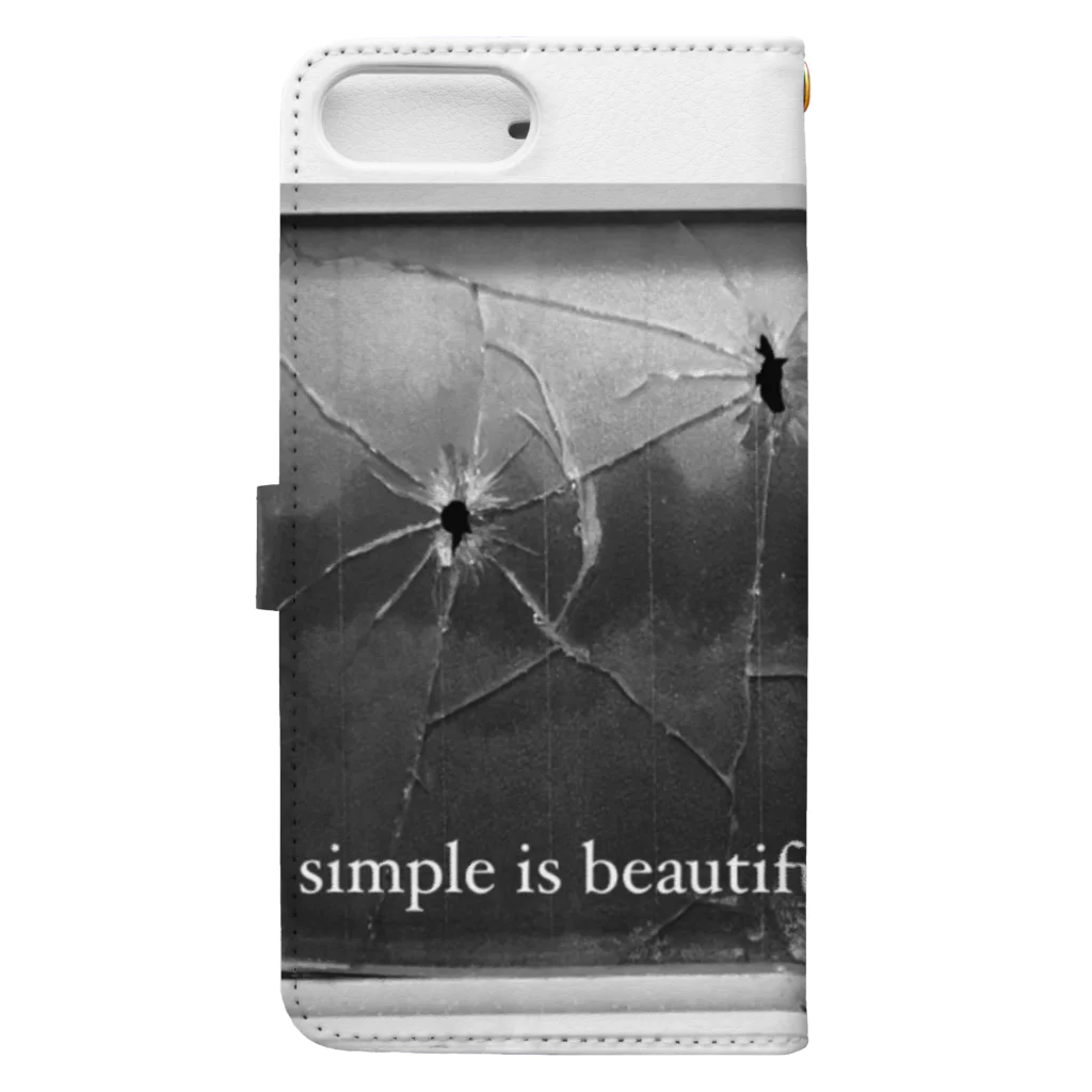 onechangsixのtokyo 歌舞伎 Book-Style Smartphone Case :back