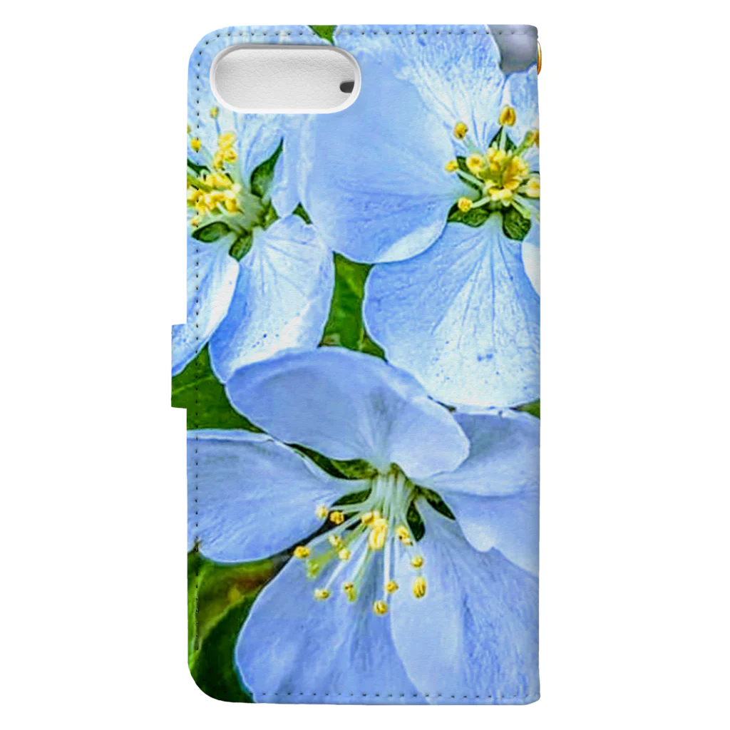 aoの空の花 Book-Style Smartphone Case :back