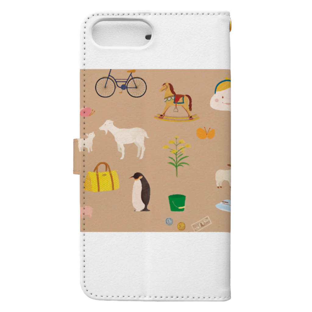 ..lineのすきな子達 Book-Style Smartphone Case :back