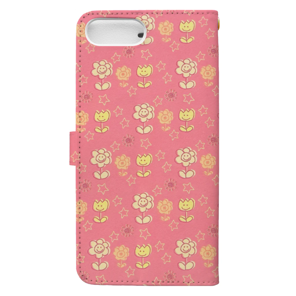 yummyの毎日がお花見🌸🍡 Book-Style Smartphone Case :back