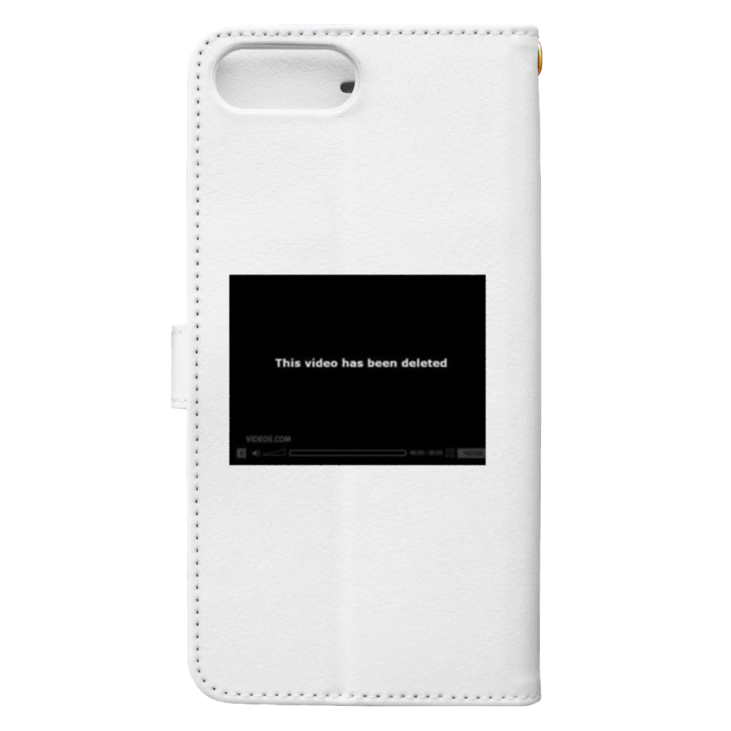 サビキクラブのthis video has been deleted  Book-Style Smartphone Case :back