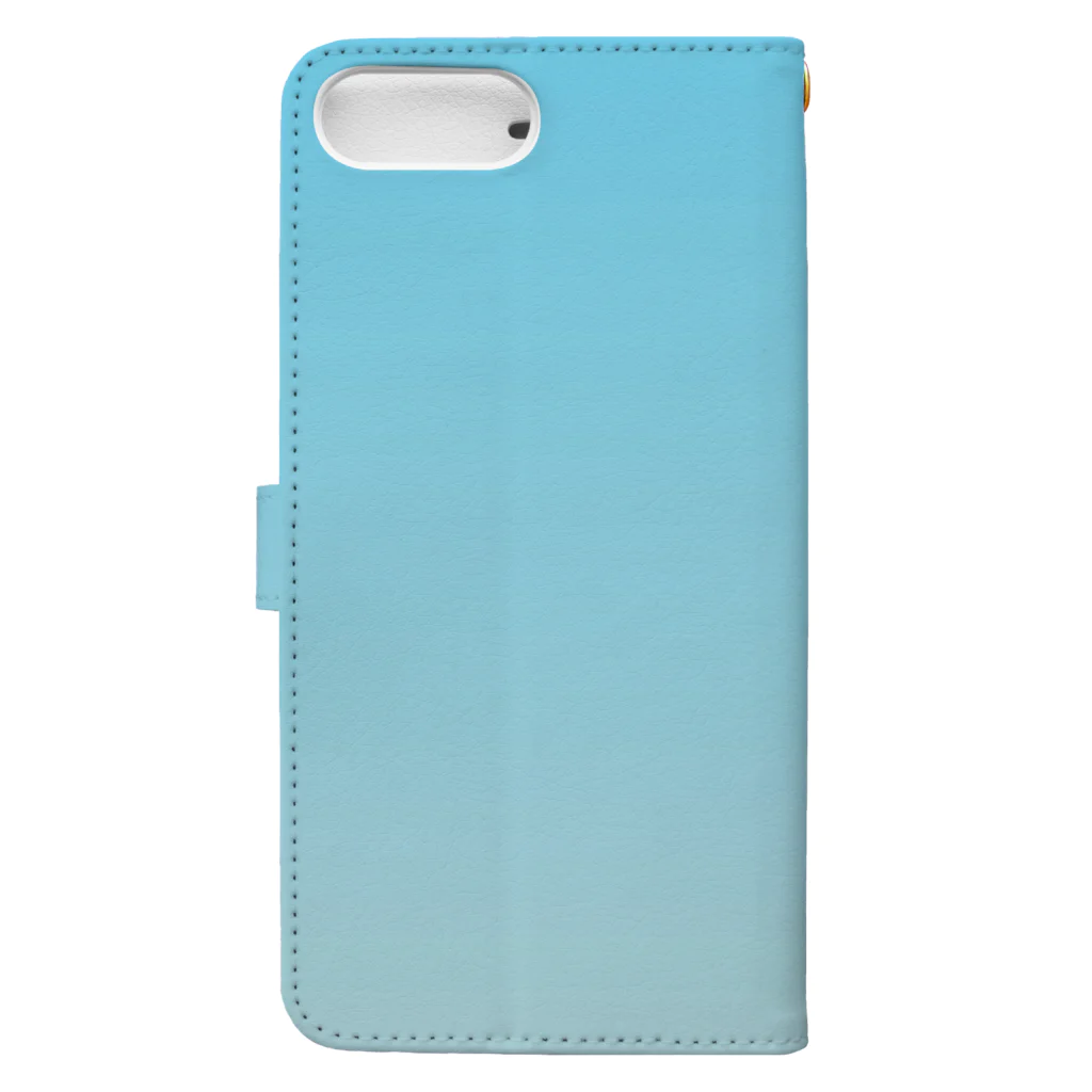 sky1212のみずいろ Book-Style Smartphone Case :back