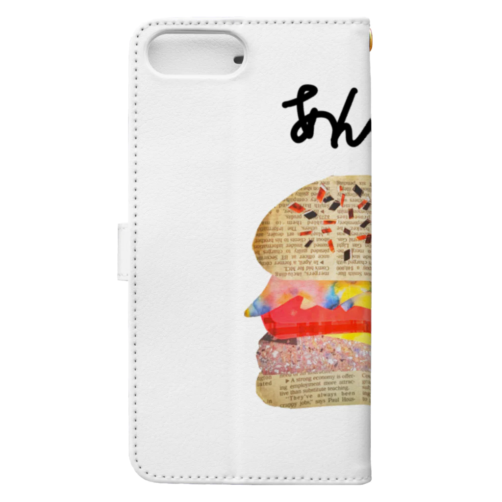 koto___artのあんへるしー Book-Style Smartphone Case :back