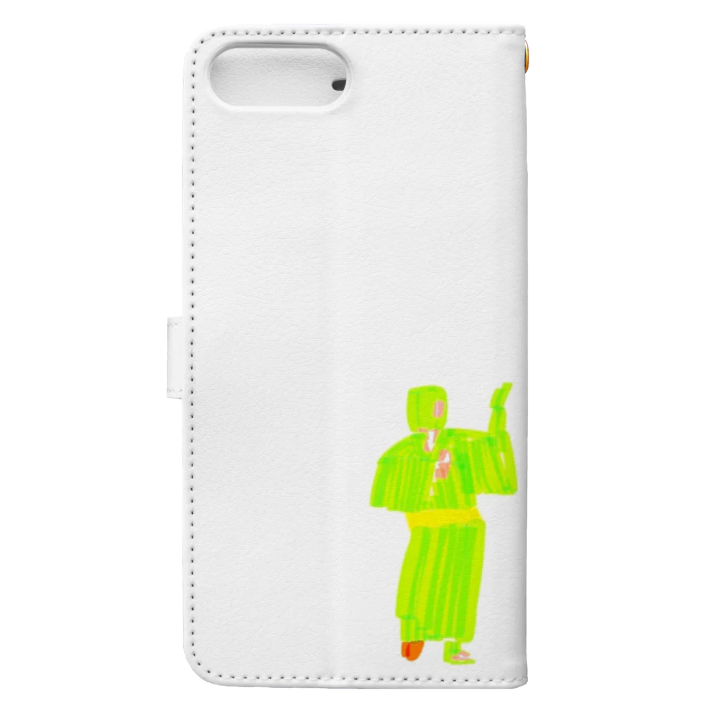 オユちゃん♨のBon dancers Book-Style Smartphone Case :back