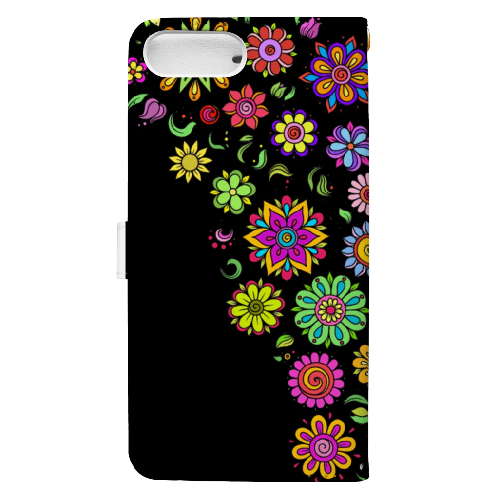 cardboardartzのFlowerRoad Book-Style Smartphone Case :back