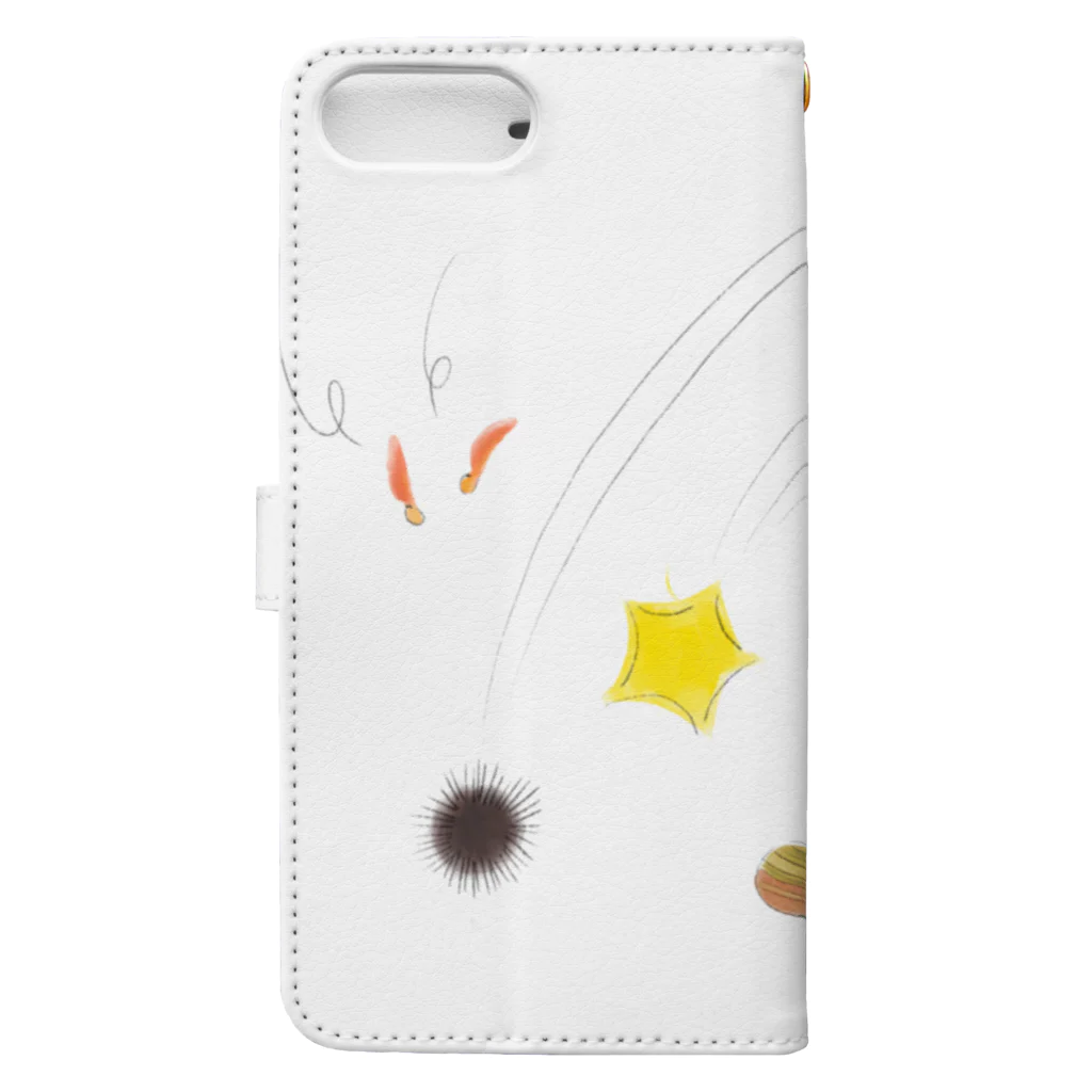 psyainのfall stars Book-Style Smartphone Case :back