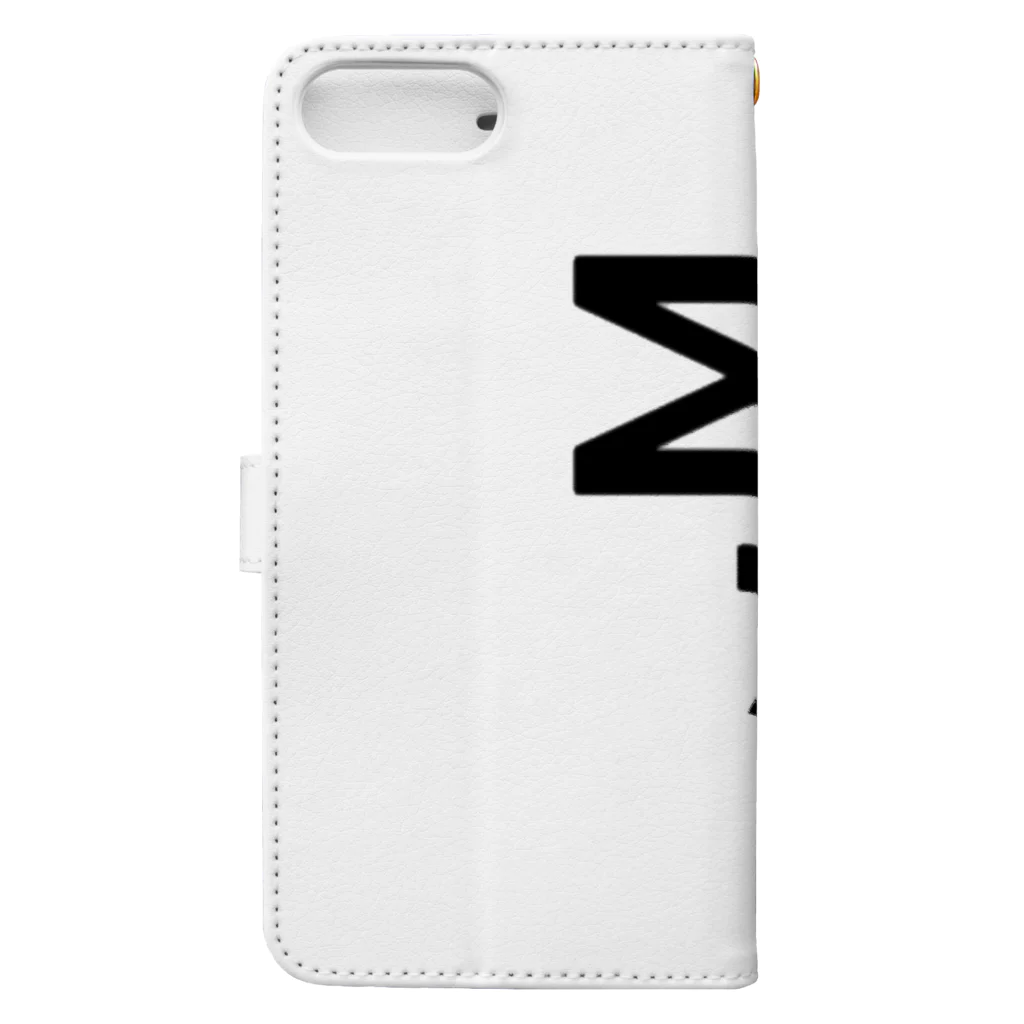 Mary...のMaryロゴ Book-Style Smartphone Case :back